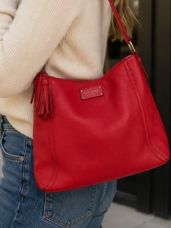 kate spade Handbags - Kate Spade | Cheltenham Large Lucia Shoulder Bag | Persimmon Red